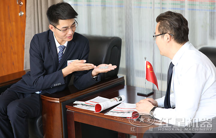 合作共贏，來廠客戶物料展示